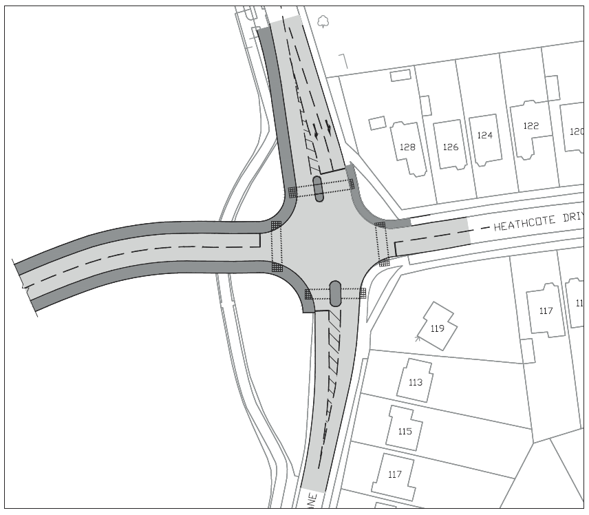 Land west of Imberhorne Lane, East Grinstead Access from Imberhorne Lane